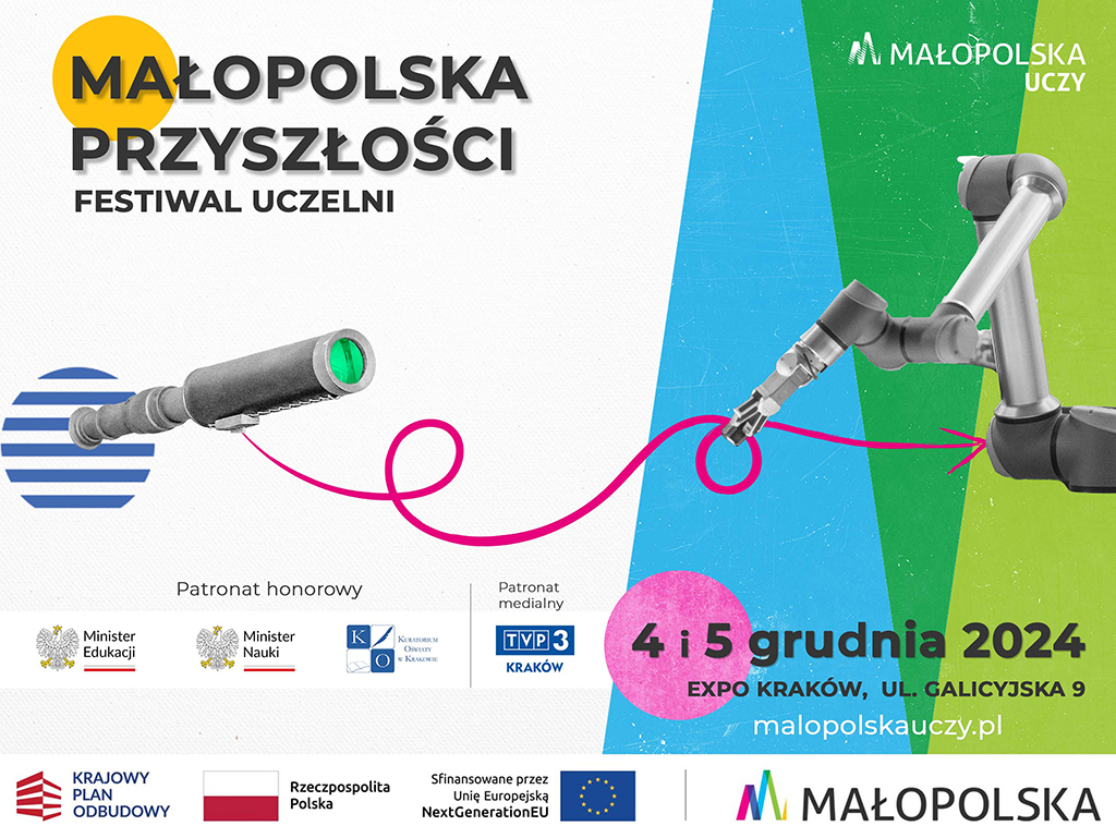 Festiwal Uczelni – Małopolska Przyszłości (baner)