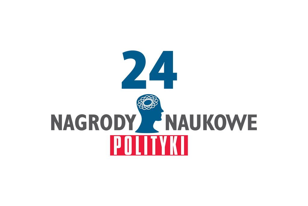 głowa z profilu, tekst: 24 Nagrody Naukowe Polityki