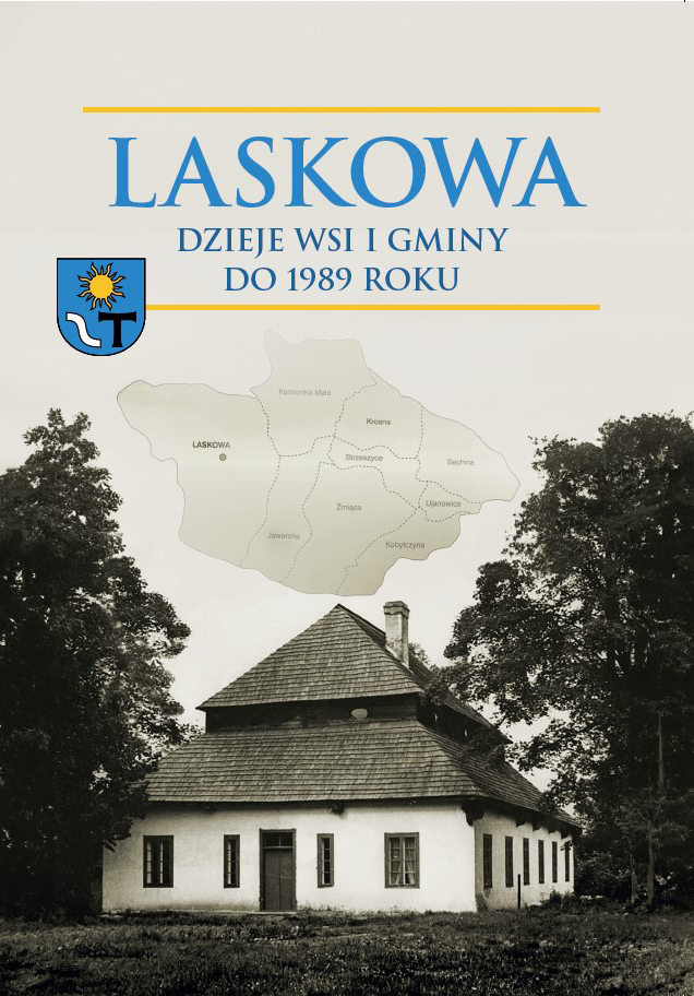 okładka monografii „Laskowa – dzieje wsi i gminy do 1989 roku”