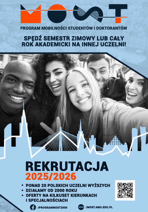plakat promujący program MOST