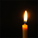 paląca się świeca