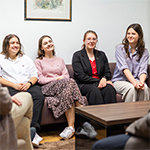 Prorektor ds. Kształcenia i Rozwoju spotkał się z Zarządem NZS UKEN uczestnicy spotkania