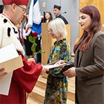 Rektor UKEN wręcza stypendia Ministra