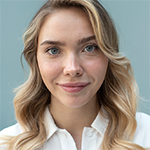 uśmiechnięta studentka